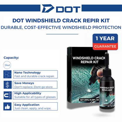 🛠️ DOTRICA™ GlassShield Pro – Fast & Easy Glass Repair Kit